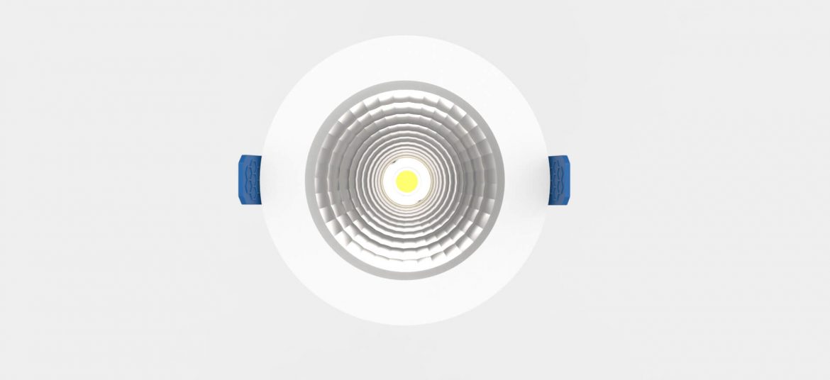 Ip65 tilt downlight