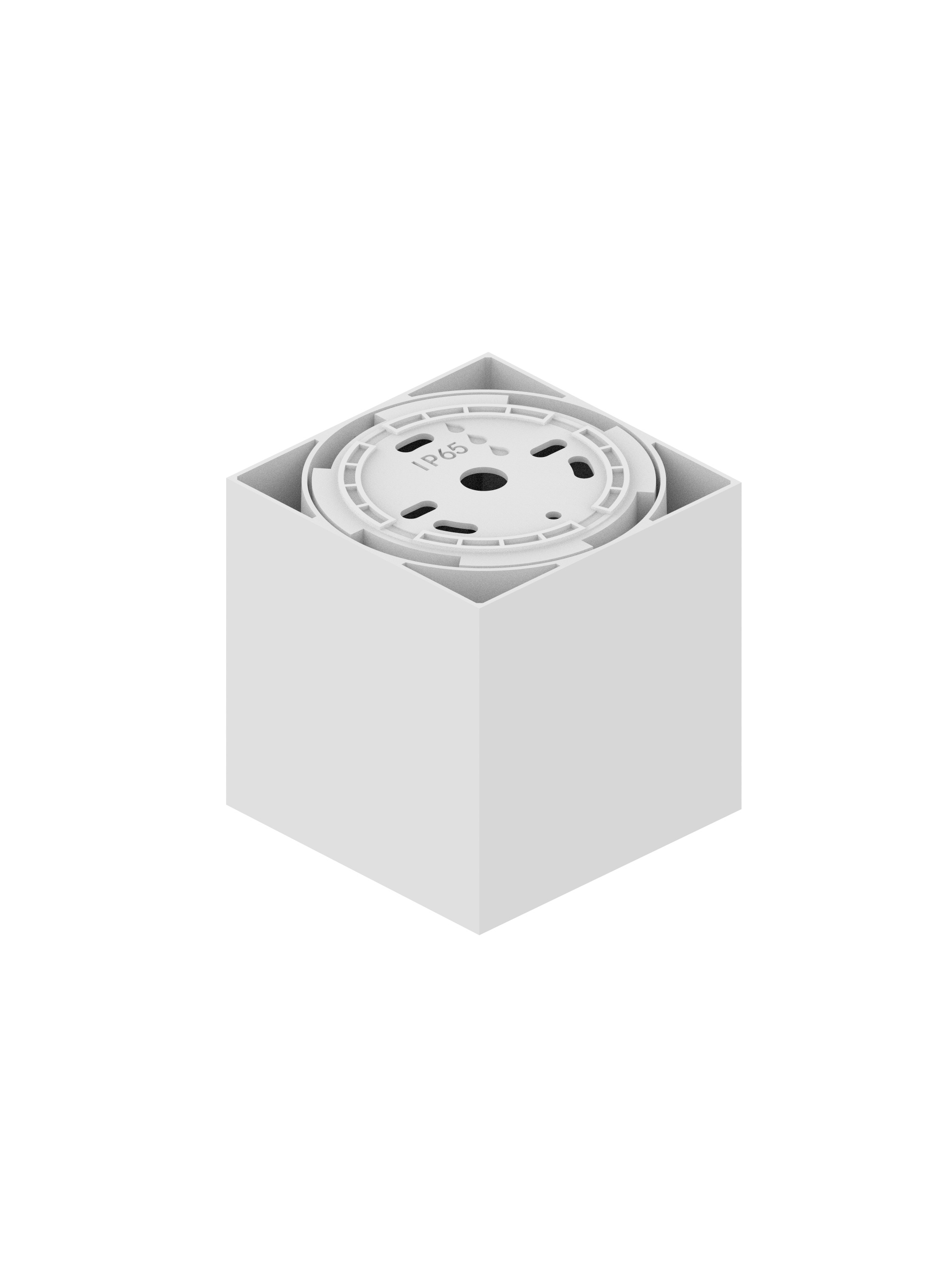 Retail space waterproof lighting
