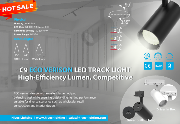 LED track lighting Europe